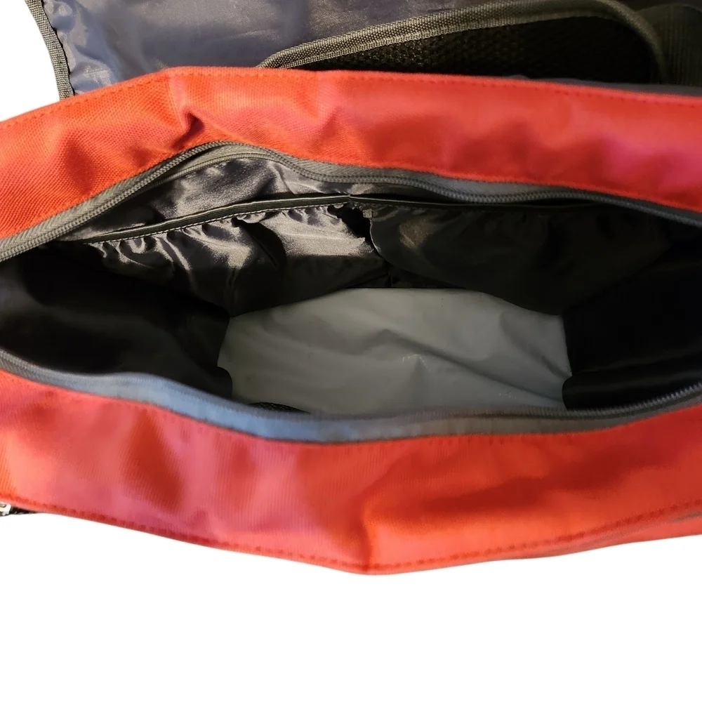 Columbia Red and Gray Men's Messenger Bag